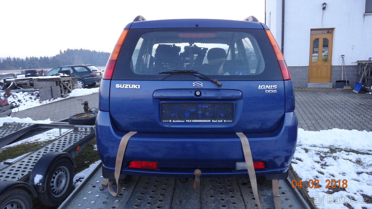 SUZUKI IGNIS 1,3 DDIS 51KW RV 2005 - 4