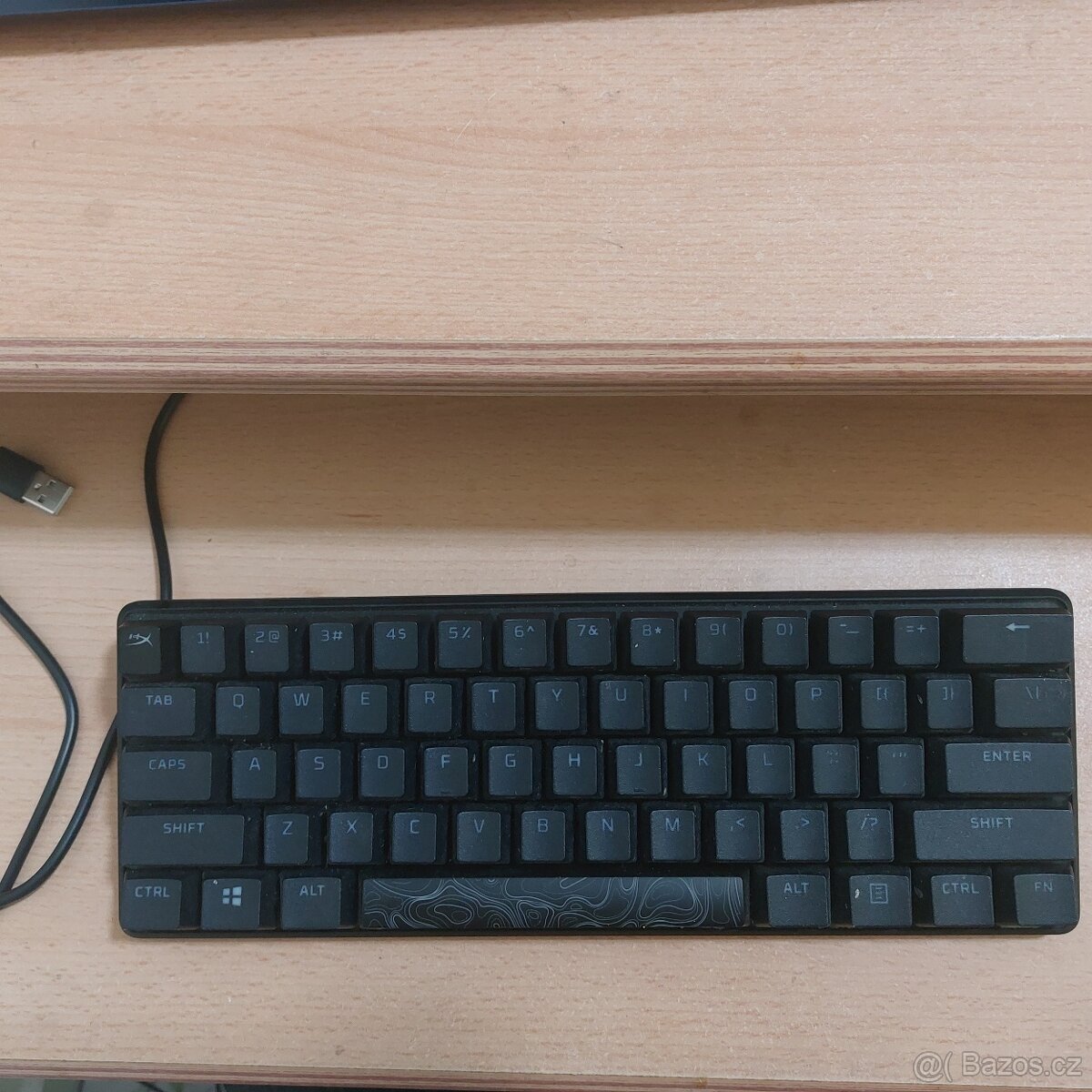 Klávesnice HyperX Alloy Origins 60-US, kabel - 4