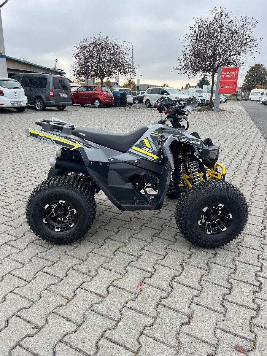 Dětská čtyřkolka FUN 125cc 3G8 - žlutá