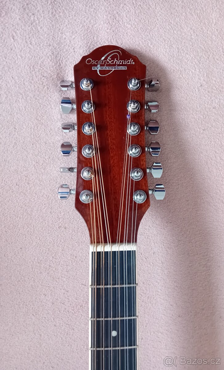 12strunná elektroakustická kytara OSCAR SCHMIDT OD312C - 4
