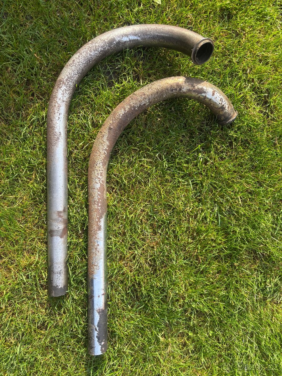 Jawa pérák 2x kolena výfuku - 4