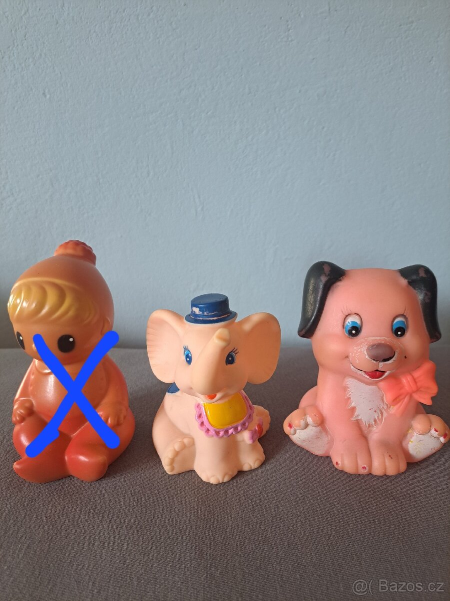 Gumové hračky retro - 4