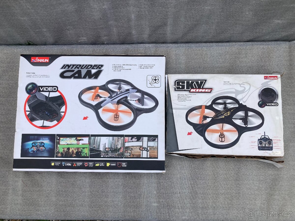 Dron SKY KING na náhradní díly. - 4