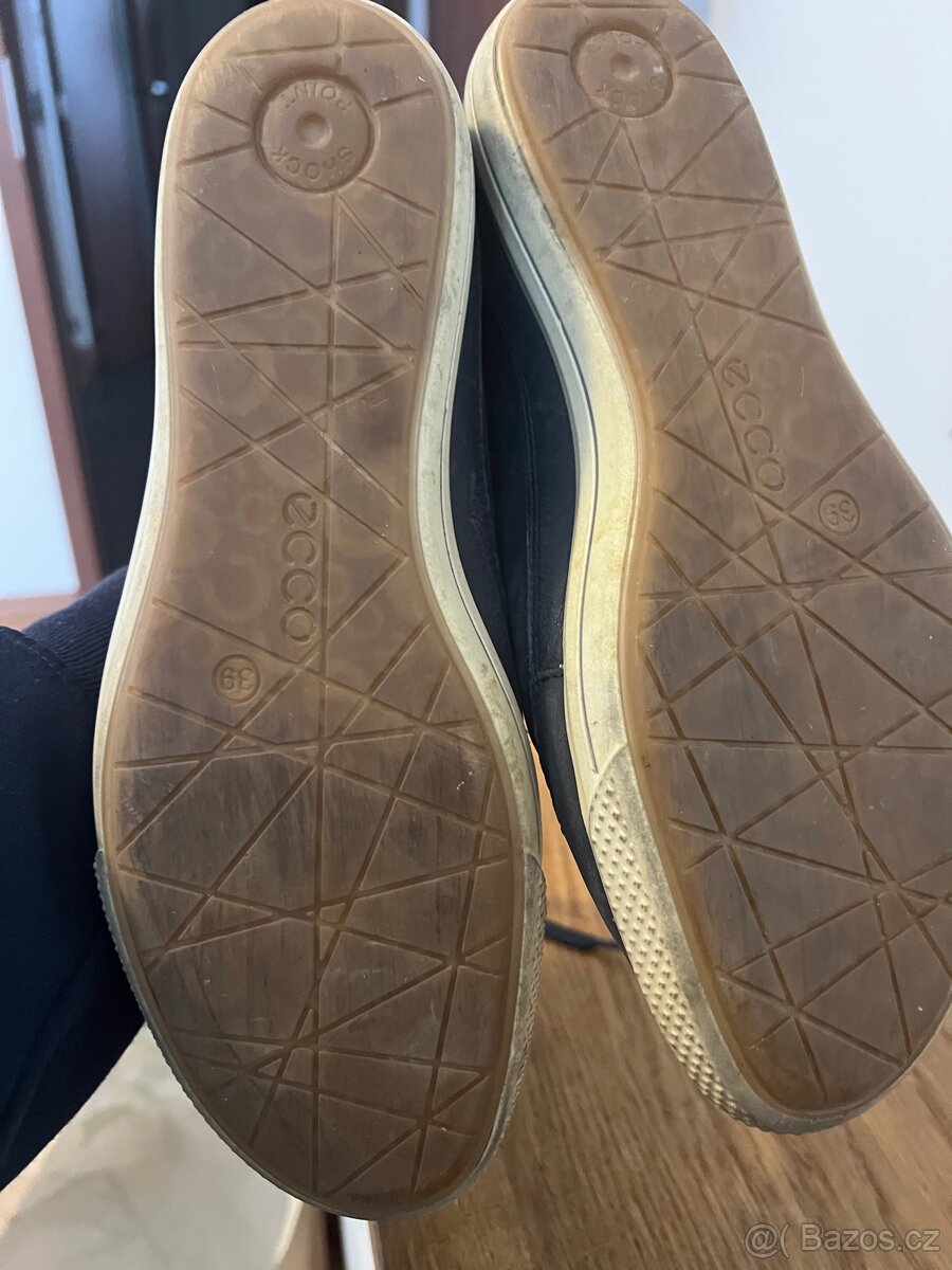 Kotnikove celokozene boty zn.Ecco - 4
