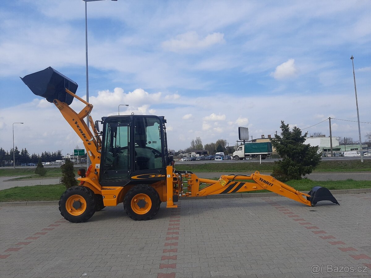 VENIERI 1.33 B - mini rýpadlo-nakladač - NEPOUŽITÝ - 4