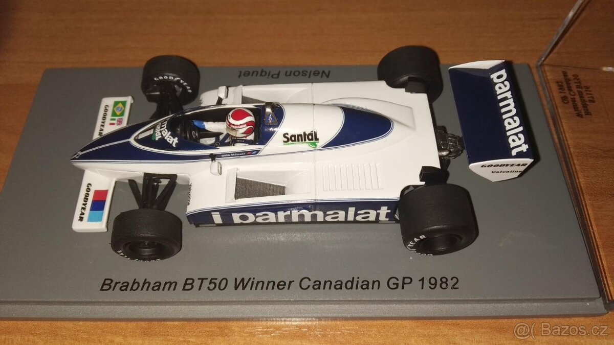 F1 Brabham BT50 #1 Nelson Piquet 1982 Spark S7116 1:43 - 4