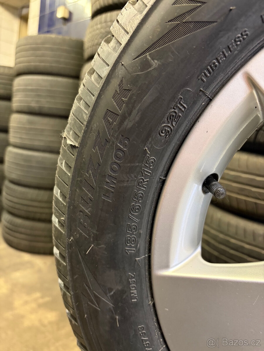 Zimní komplet alu sada R15 kol Škoda Fabia 4 / IV - 4