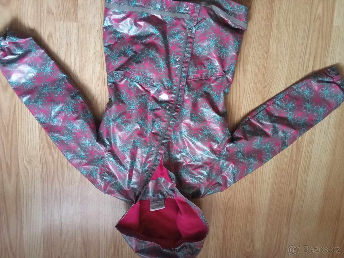 Dětské oblečení, dívčí bunda, kabát, pláštěnka, - 4