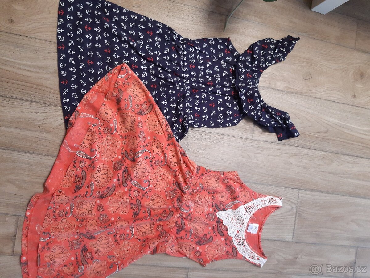 Letní šaty vel. 122-128 - 4