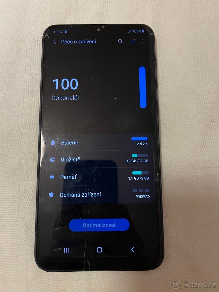 Samsung Galaxy A10 – prasklý displej, plně funkční - 4