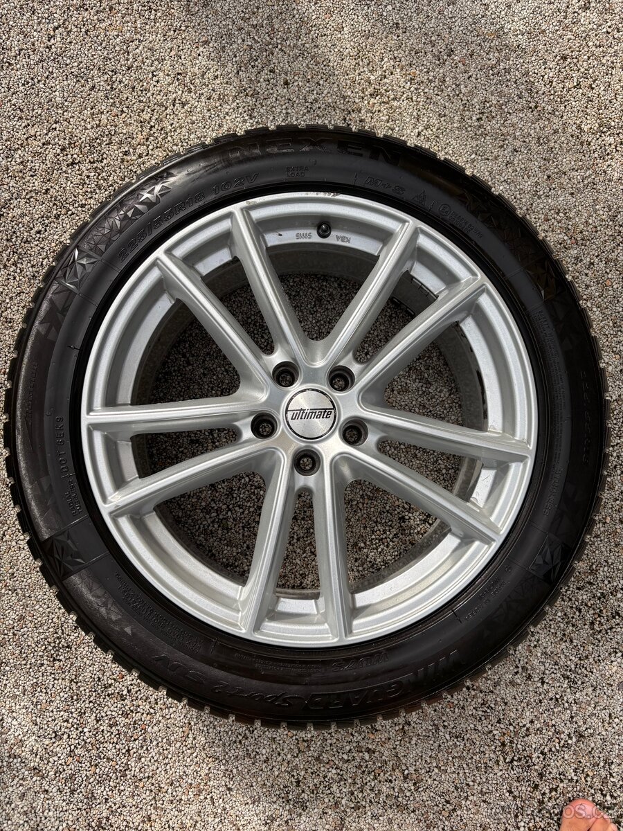 Sada zimních pneumatik 255/55R18 + alu disky 8Jx18 ET48 - 4