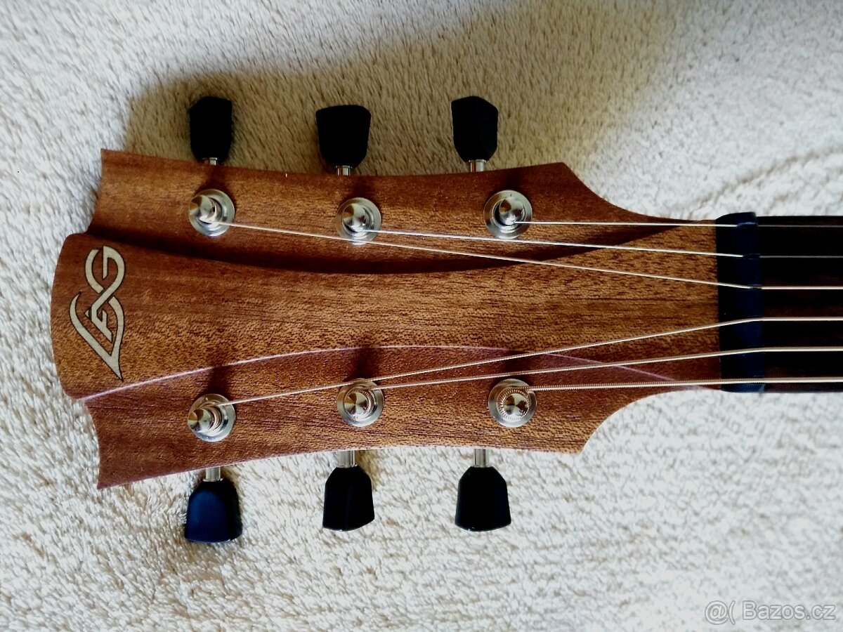 Predam akusticku gitaru LAG T70DC. - 4