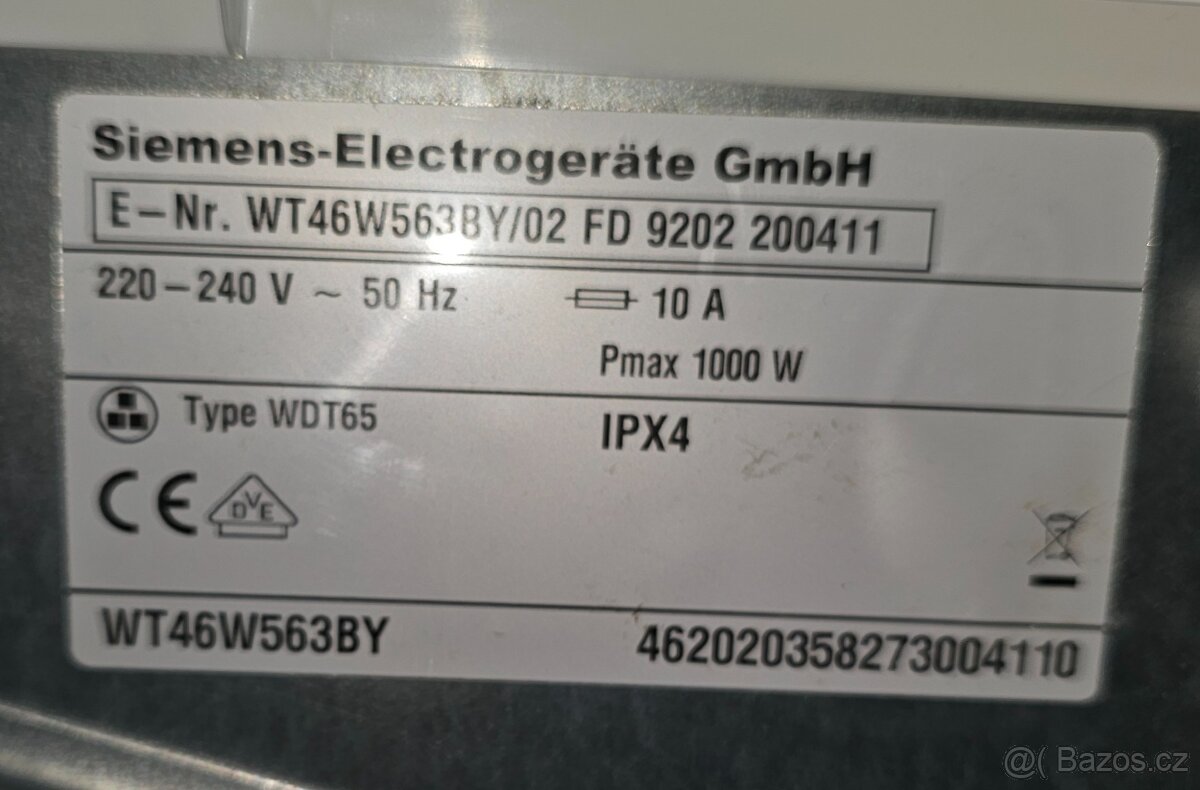 Sušička Siemens IQ 700 - 4