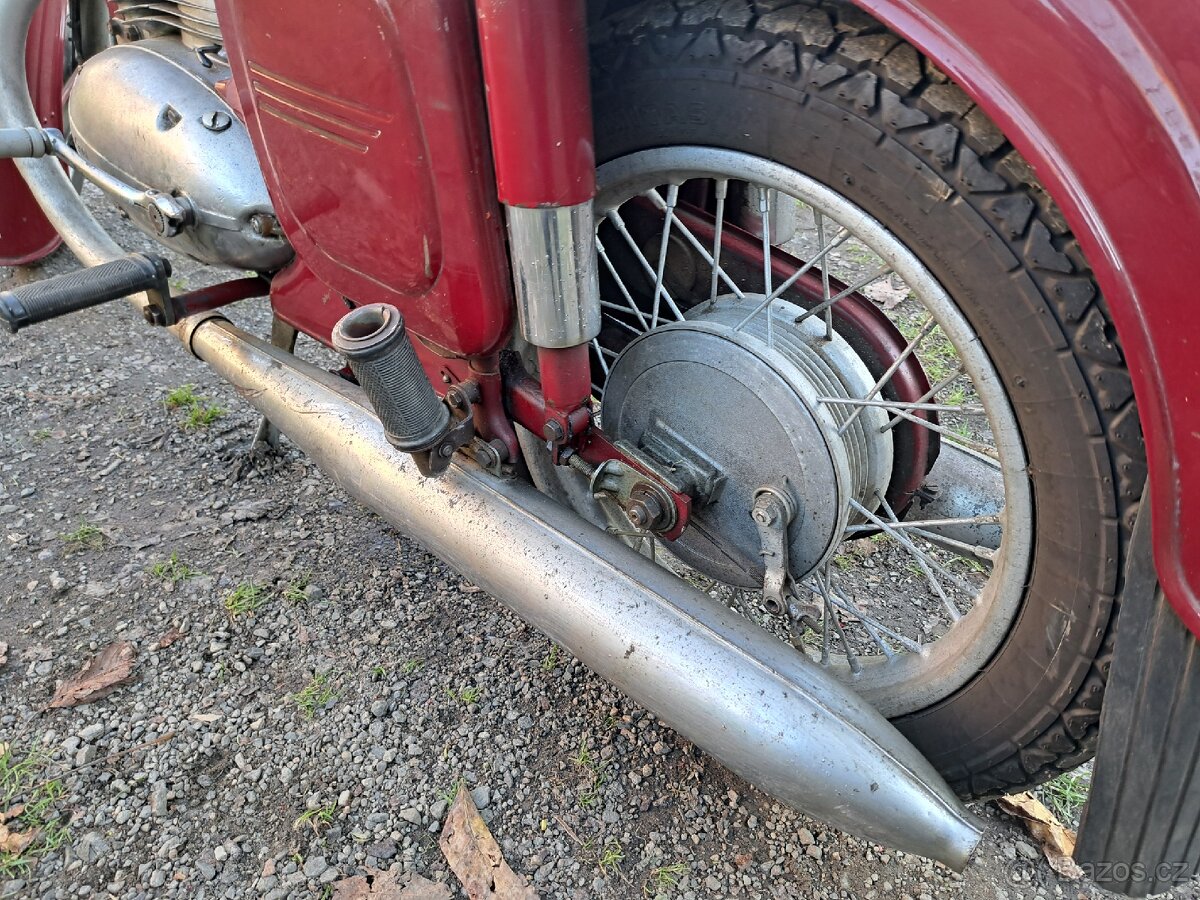 JAWA 250/353 Kývačka s TP, RV. 1959 - 4