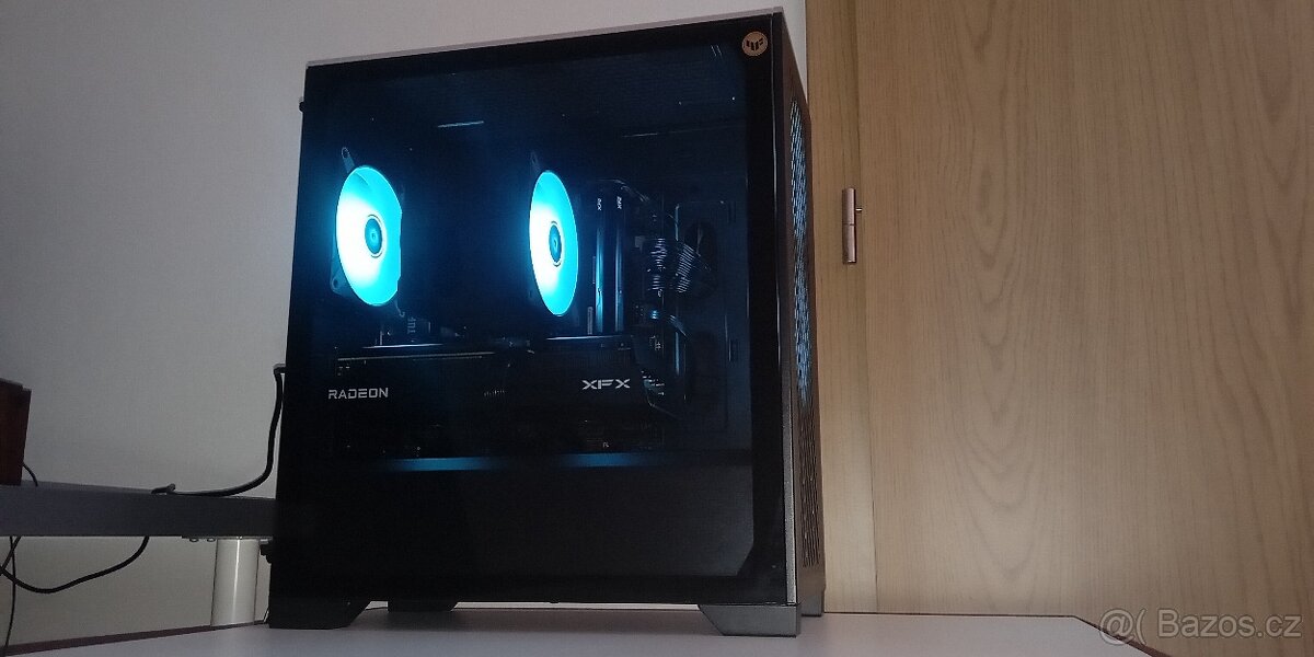 Herní PC Ryzen 5 7600, RX 9060XT 16GB, 32 GB RAM, 1 TB SSD - 4