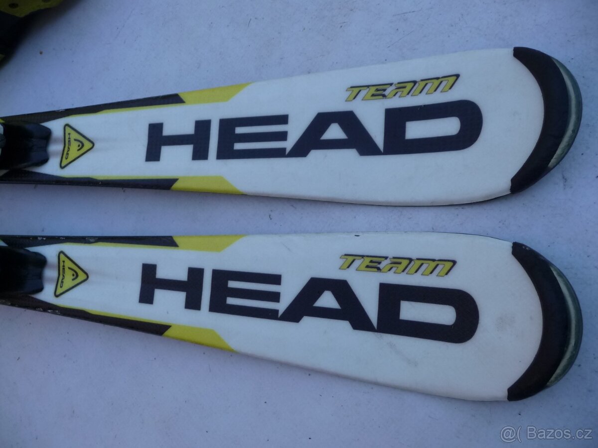 345. Detske lyže HEAD - 117cm + boty FISCHER 35 eu SET - 4