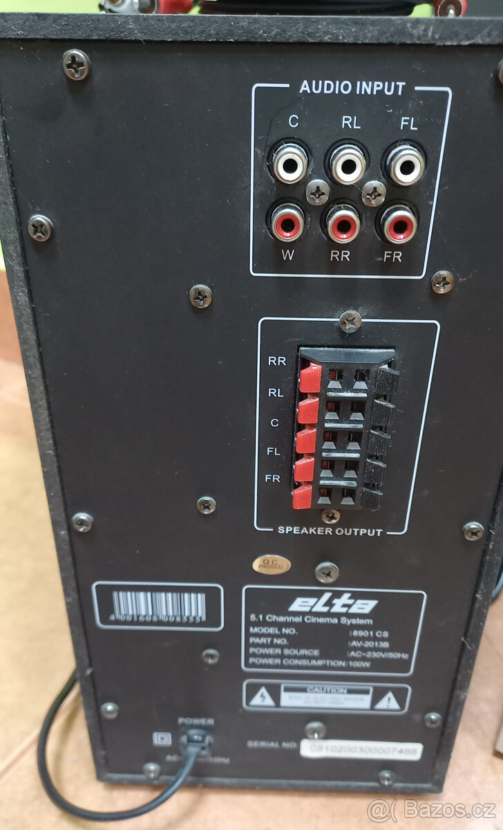 DVD systém Elta domácího kina+příslušenství+ovládač - 4