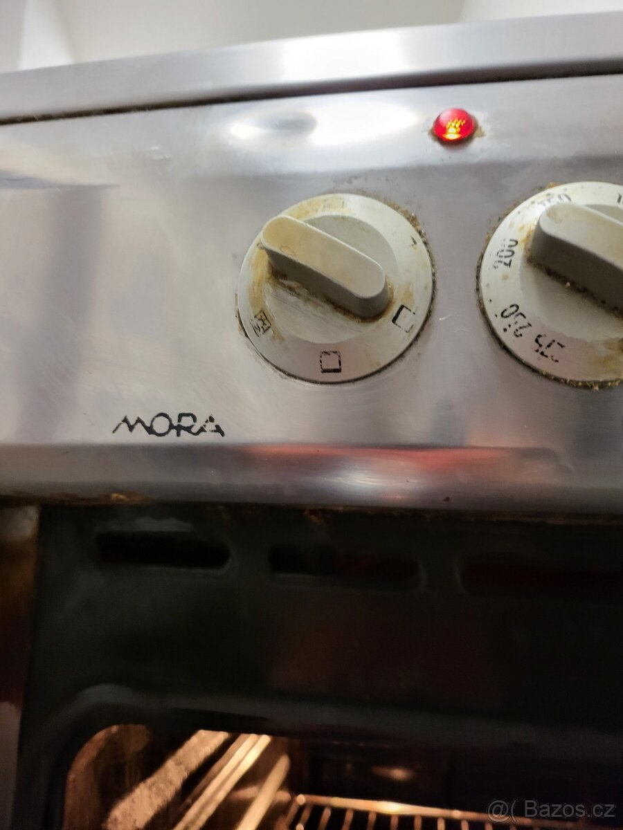 Sklokeramický sporák Mora, nerez - 4