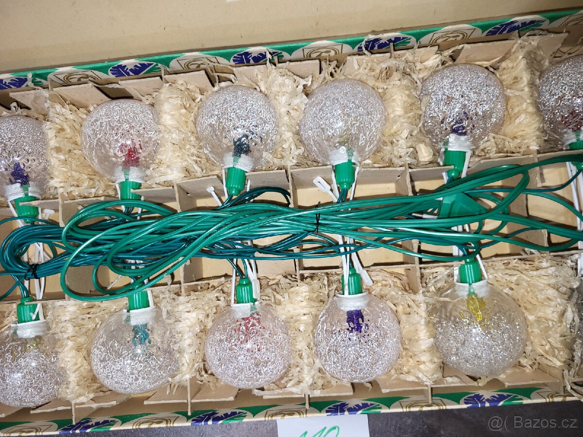 Retro vánoční osvětlení 110 - 4