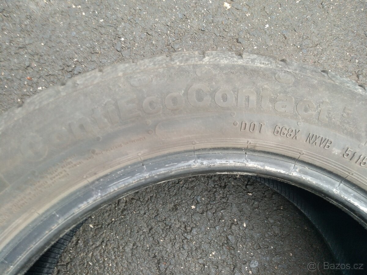 Prodám letní Gumy Continental 185/55 R15 - 4