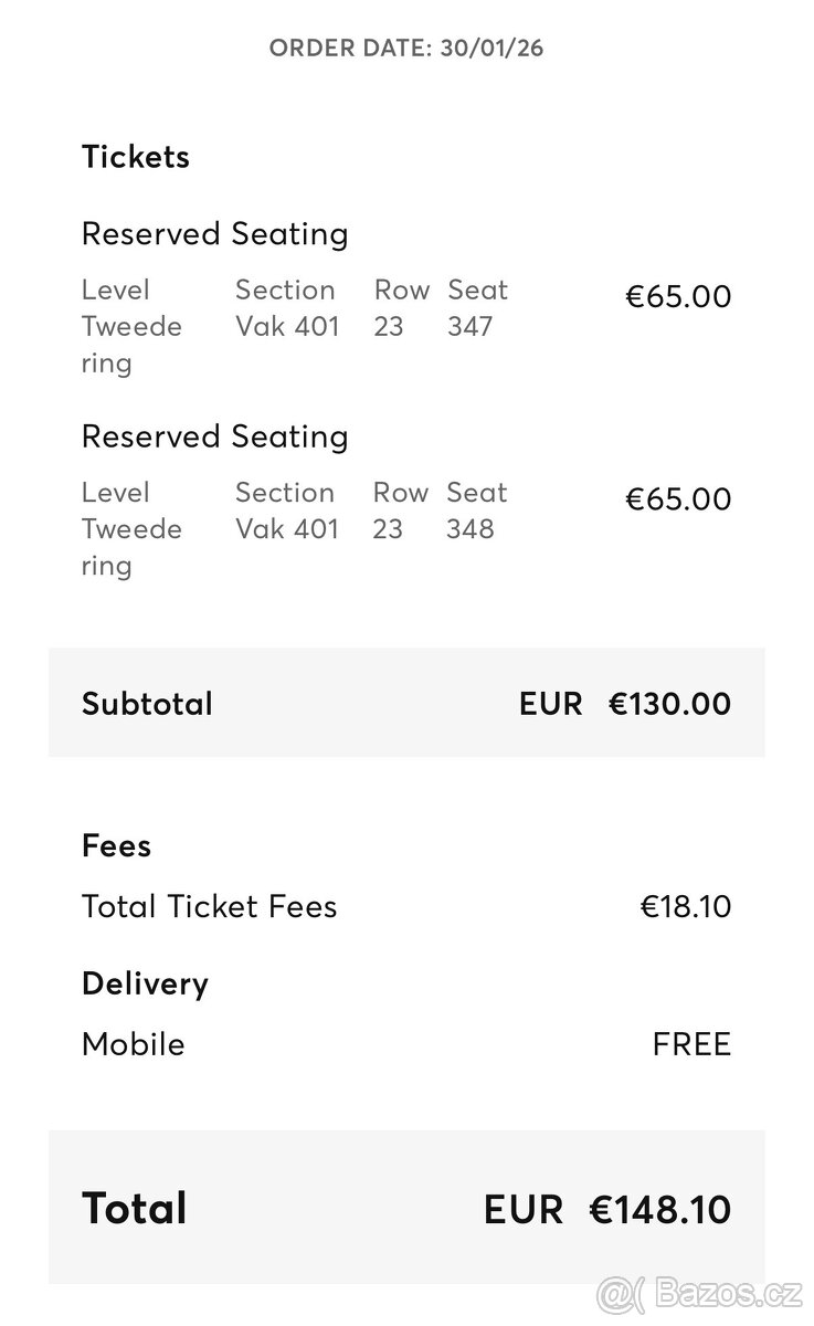 Harry Styles koncert - Amsterdam 4.6.2026 - 4