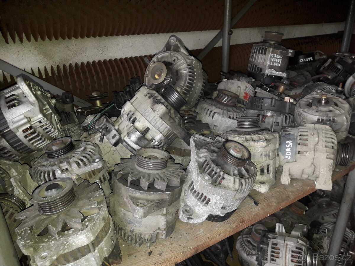 Alternatory, startery, elektro a jiné náhradní dily - 4