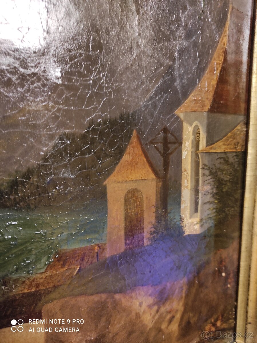 Obraz olej na plátně 44 x 36 - 4