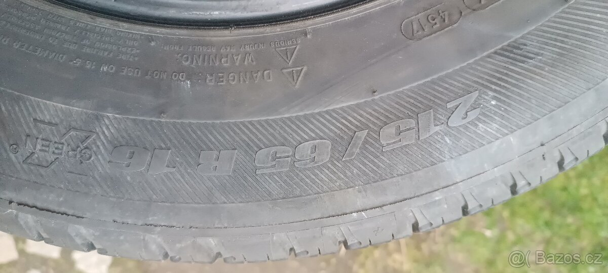 Letní pneu 215/65 R16 - 4