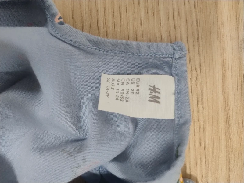 Dívčí šatičky 2ks H&M vel. 92 - 4