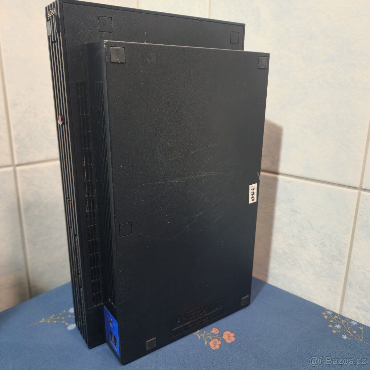Playstation 2 Fat, ovladač,hra,paměťovka,kabely. - 4