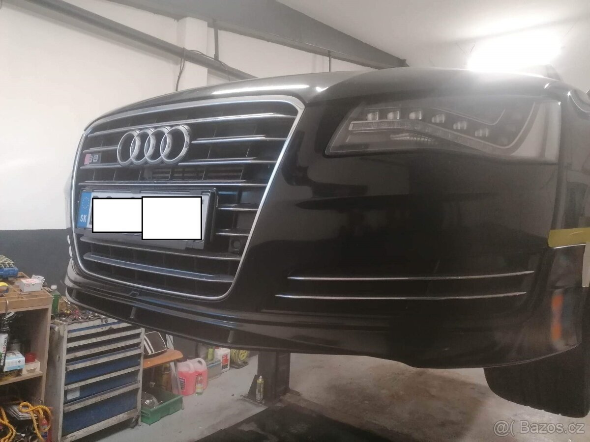 audi a8 D4 spoiler naraznik - 4