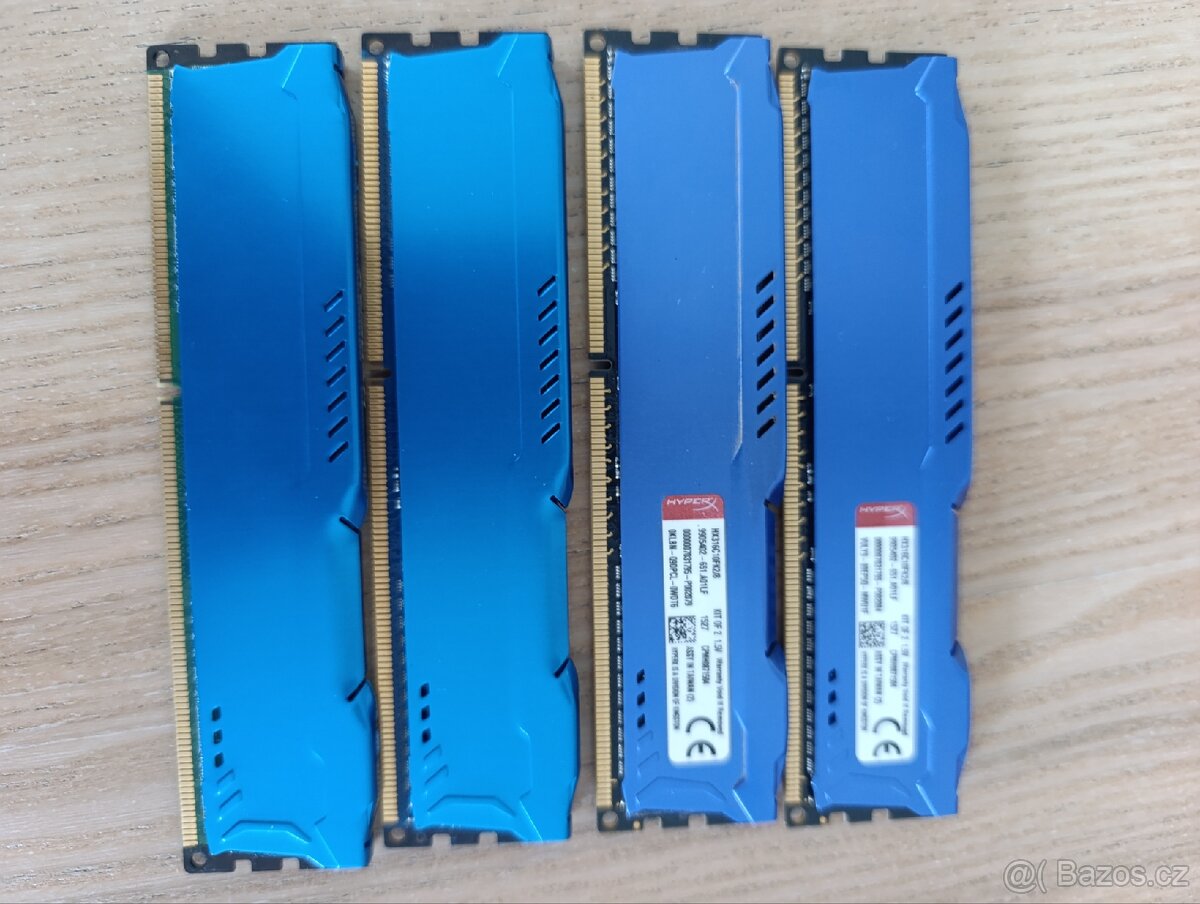 Paměti RAM DDR3 4x 4GB - 4