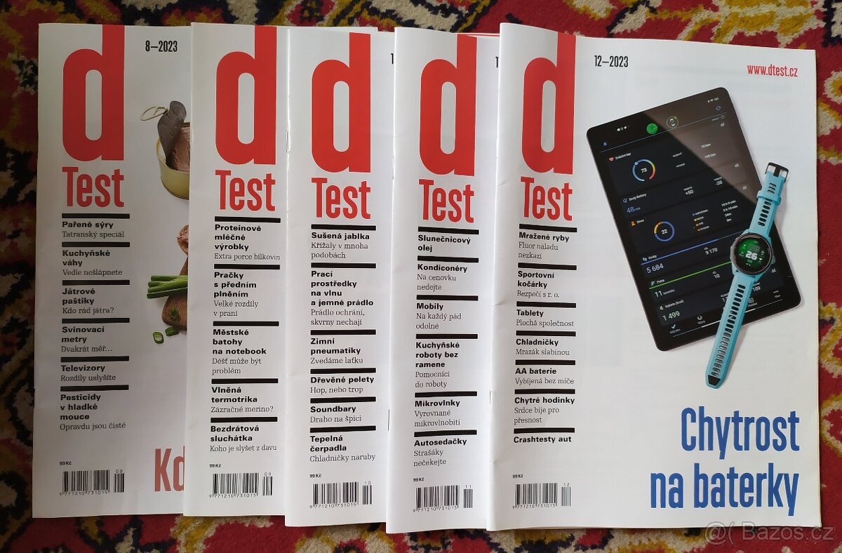 Časopisy dTest 19x + dTest PLUS 3x, celý rok 2024 - 4