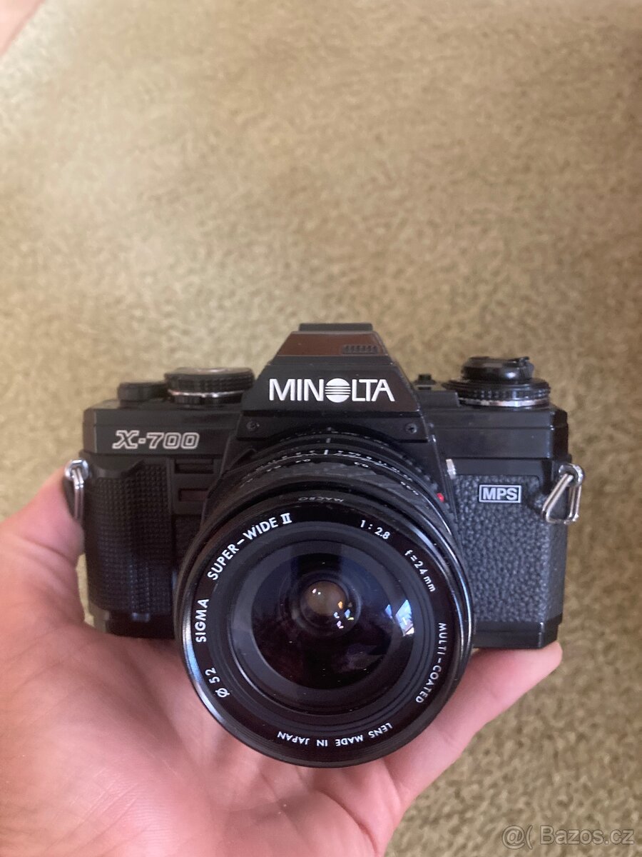 Minolta X700 2.8/24 Sigma objektiv - 4