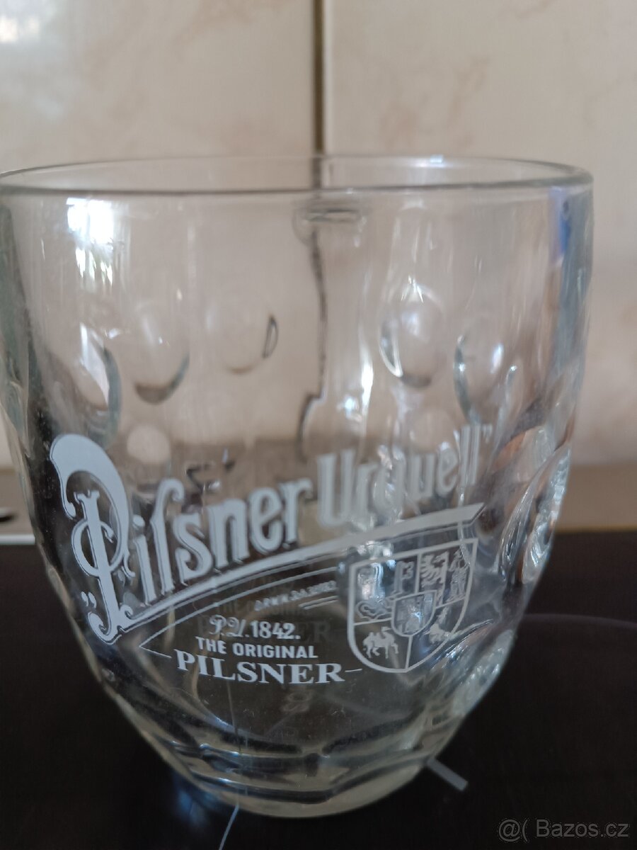 Půllitry Pilsner Urquell, Krušovice - 4