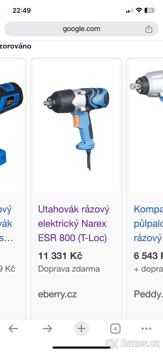 NAREX rázový utahovák - 4