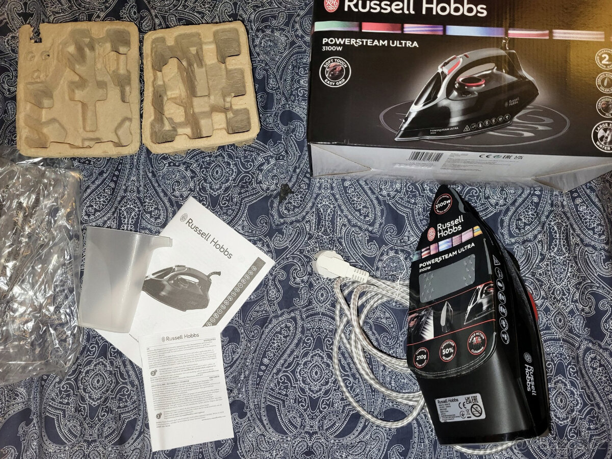 Žehička Russell Hobbs 3100w - nová - 4