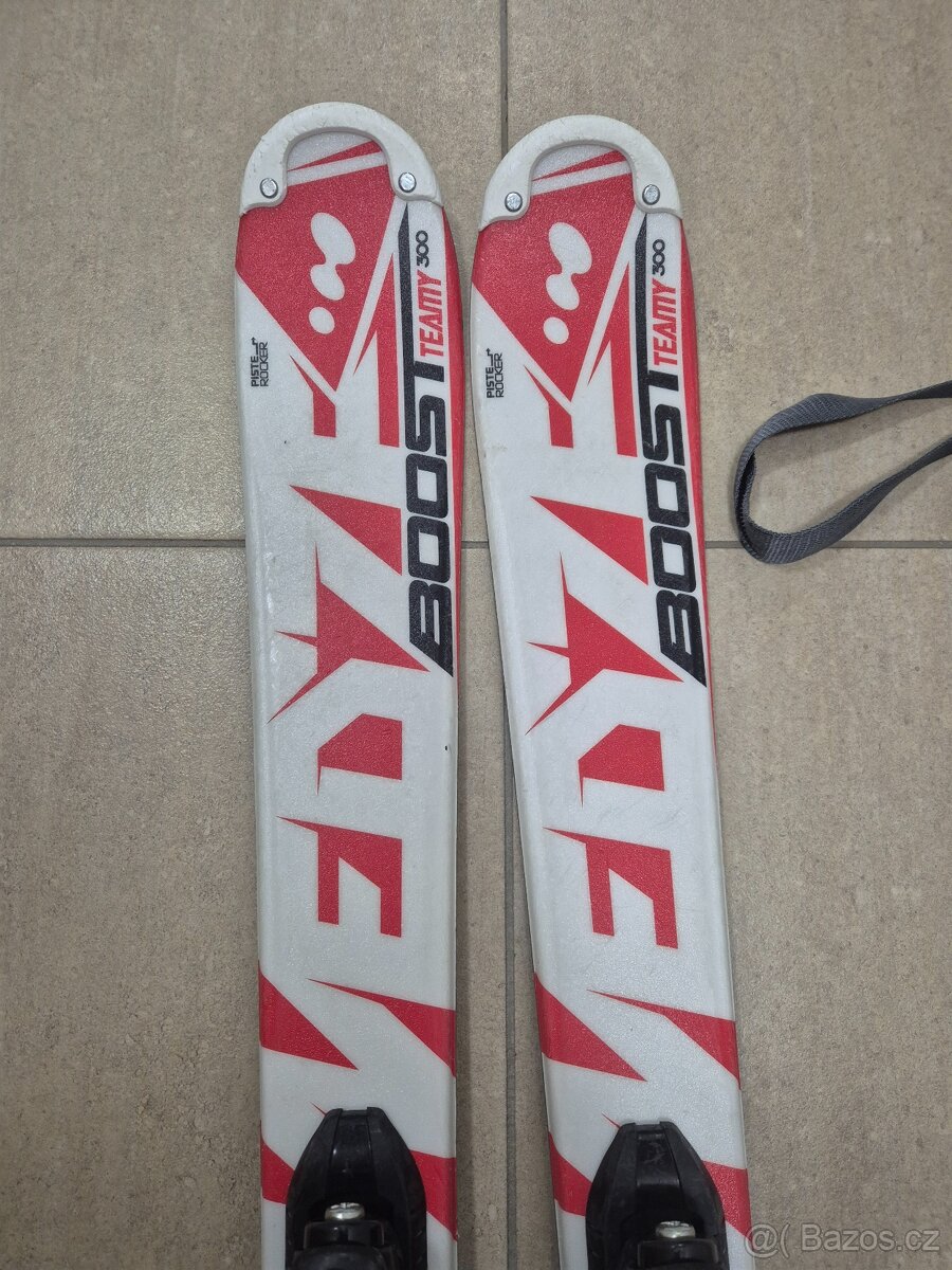 Dětské lyže WEDZE vel. 110cm + lyžáky vel. 22-23.5cm - 4