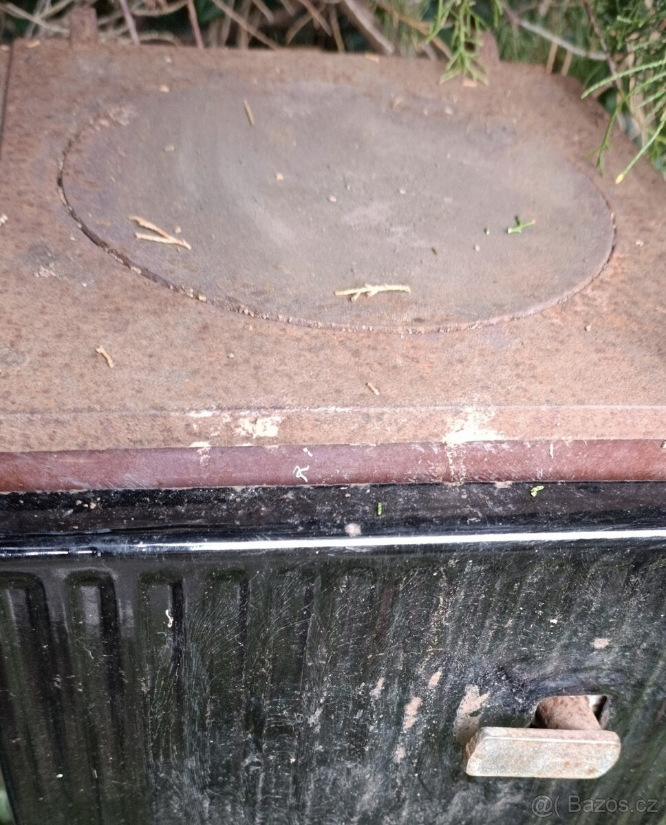 Funkční kamna Petry za odvoz - 4