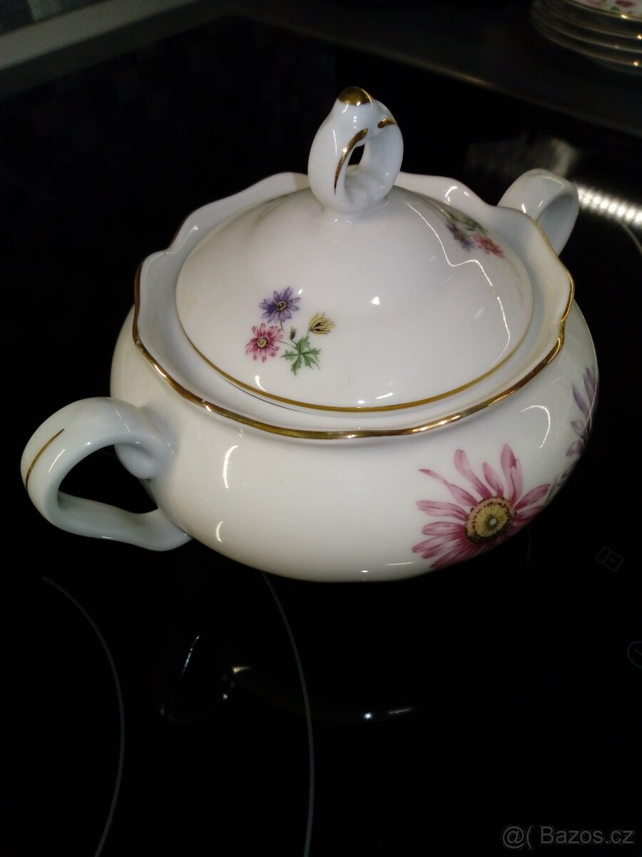 Čajový servis CZECHOSLOVAKIA - 4