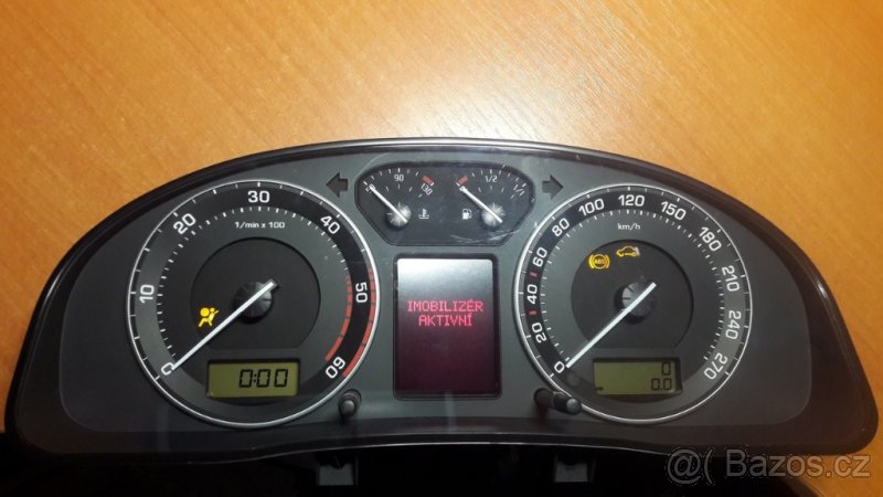 Budíky Superb 1, maxidot, 3U0920842D, ÚPLNĚ NOVÉ - 4