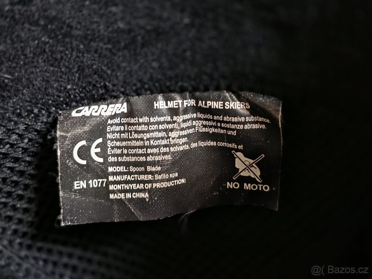 Modrá lyžařská helma Carrera Spoon Blade - 4