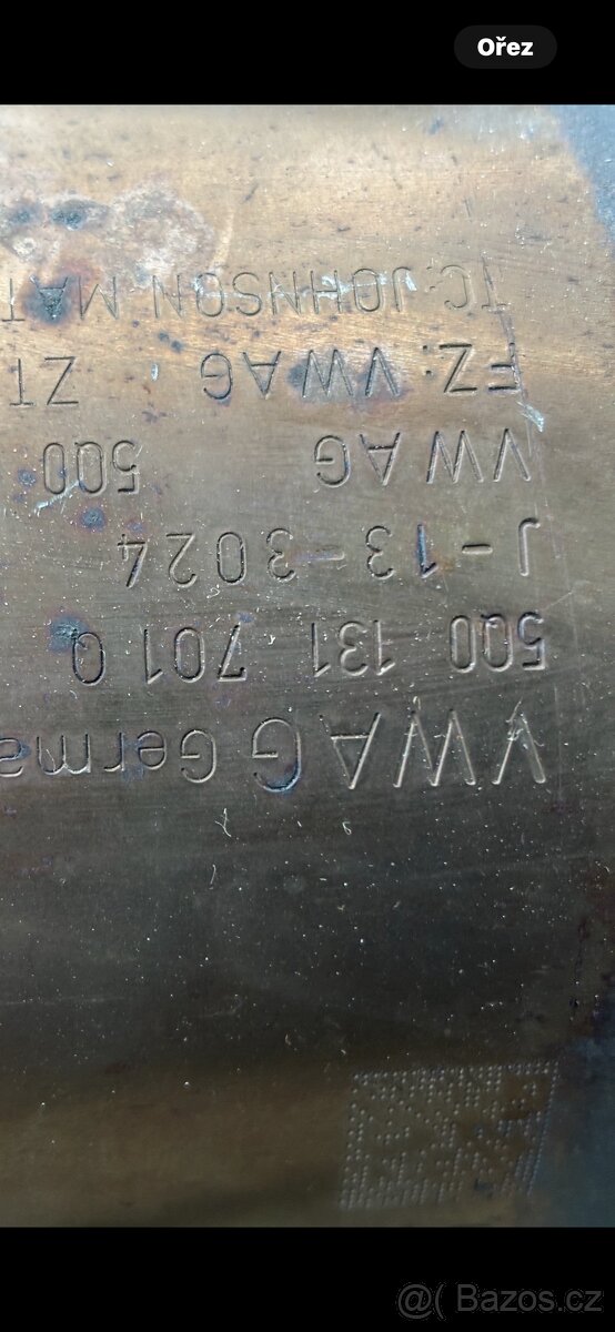 Katalyzátor vw golf 7, Octavia, superb - 4