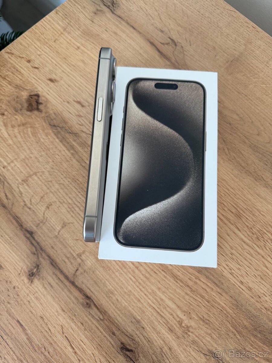 iPhone 15 Pro 256GB Natural Titanium 88% TOP stav - 4