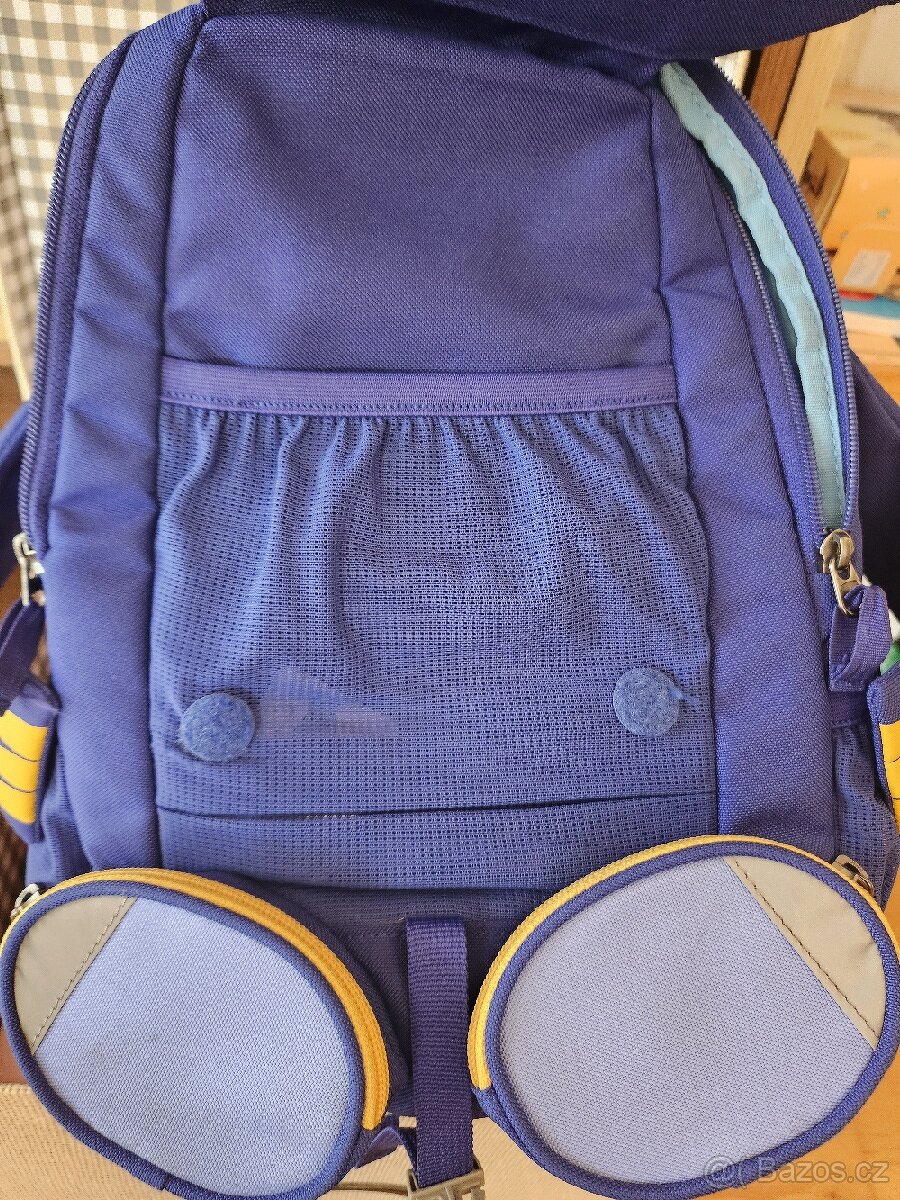 Dětský batoh do školky Affenzahn Elephant large blue - 4