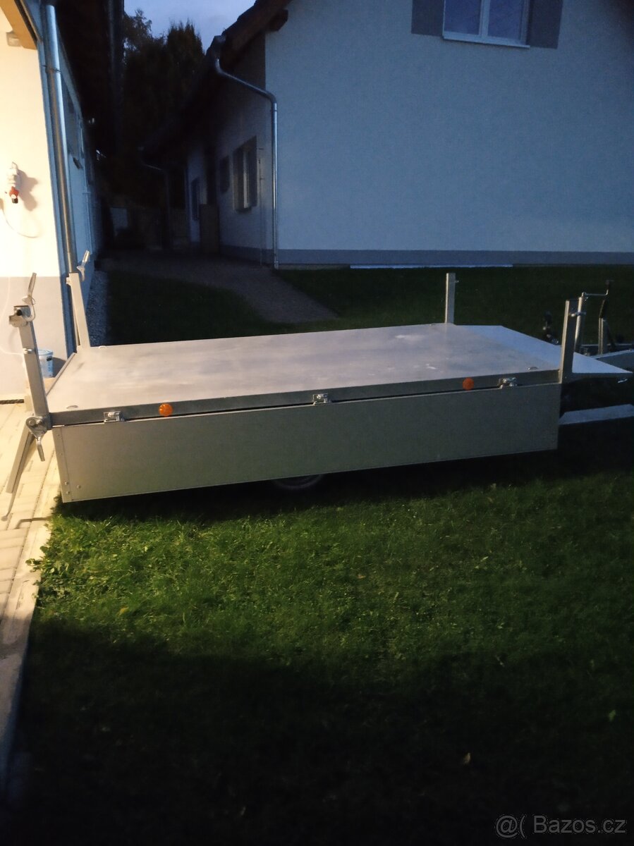 přívěs brzděný a sklápěcí - 4