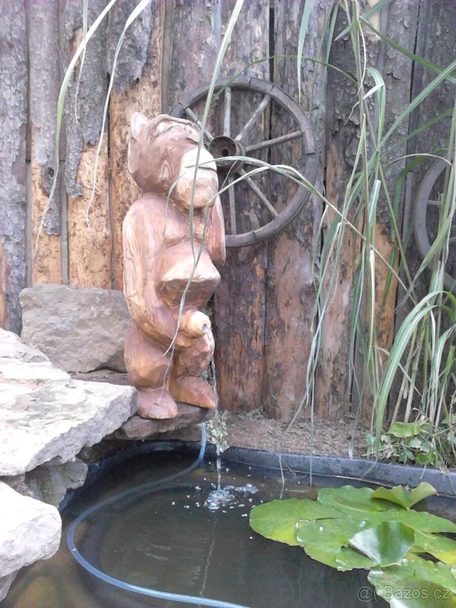 dřevěné sochy od známého sochaře - 4