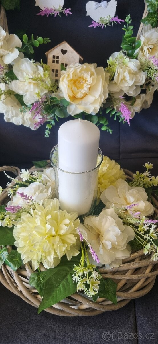 Věnec set na stůl a závěsný - 4
