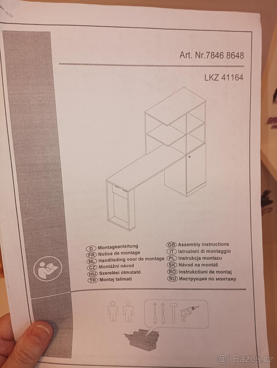 Dětský psací stůl do pokojíčku - 4