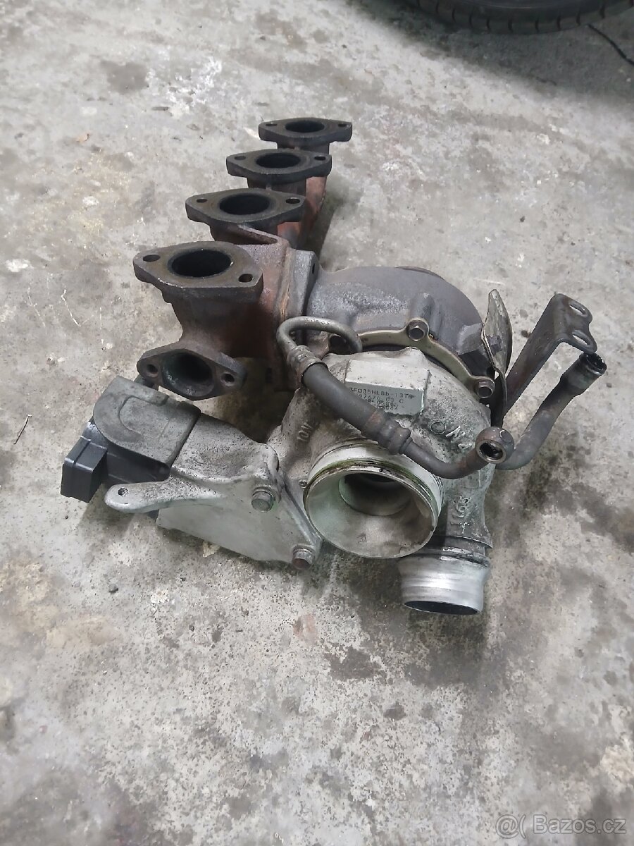 Turbo z bmw e61 n47D20A 130kw 520d - 4
